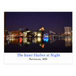 The Inner Harbour at Night Postcard