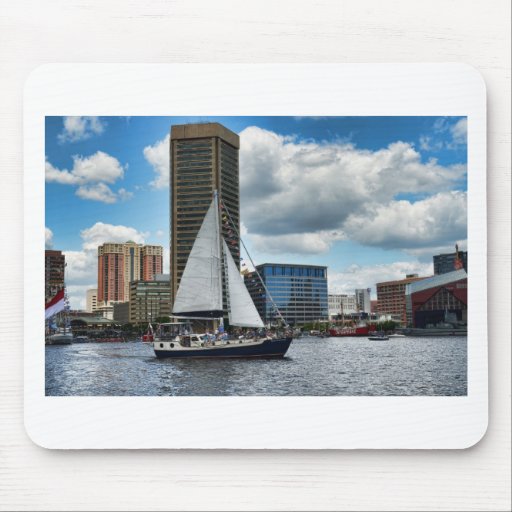 The Inner Harbour of Baltimore Mousepad