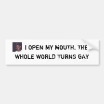The Insultor Bumper Sticker