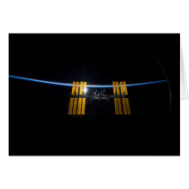 The International Space Station 2009 Greeting Card