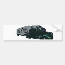 The Internet is not a truck Bumper Stickers