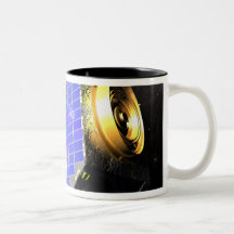 The Interstellar Boundary Explorer satellite Mug