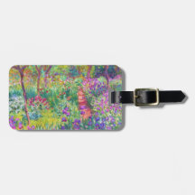 The Iris Garden at Giverny Claude Monet cool, old,
