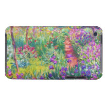 The Iris Garden at Giverny Claude Monet cool, old, iPod Case-Mate Case