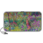 The Iris Garden at Giverny Claude Monet cool, old, Travelling Speaker