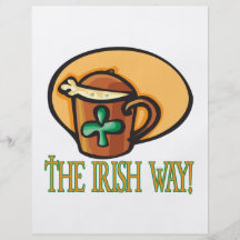 The Irish Way Full Colour Flyer