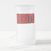 The Irrits Frosted Mug