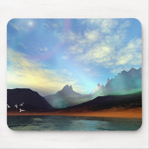 THE ISLAND MOUSEPAD