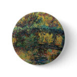 The Japanese Bridge - Claude Monet Pinback Button