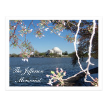 The Jefferson Memorial Post Card