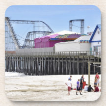 The Jersey Shore at Seaside Heights Drink Coasters