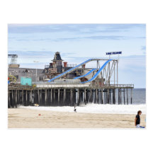 The Jersey Shore at Seaside Heights Postcard