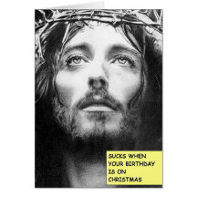 The Jesus Christmas Birthday Card