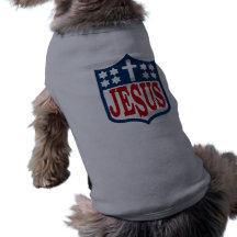 The Jesus Football League Pet T-Shirt