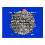 The JFK Quote That Sent Humans to the Moon Postcards