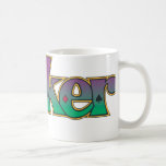 The Joker Name Logo mugs