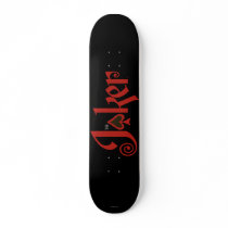 The Joker Playing Card Logo Custom Skate Board