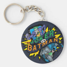 The Joker Vs Batman Key Chains