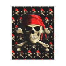 The Jolly Roger Gallery Wrapped Canvas