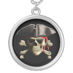 The Jolly Roger Pirate Skull Custom Necklace