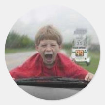 The Joy Ride Round Sticker