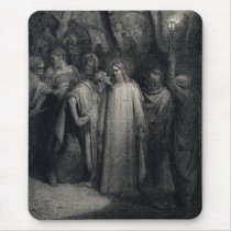 The Judas Kiss by Gustave Dore Mouse Pad