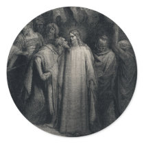 The Judas Kiss by Gustave Dore Stickers