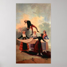 The Jumping Jack by Francisco de Goya Poster