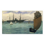 The "Kearsarge" at Boulogne - Édouard Manet Business Card Template