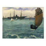 The "Kearsarge" at Boulogne - Édouard Manet Post Card