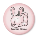 The Keister Bunny Refrigerator Magnets