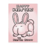 The Keister Bunny Postcard