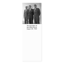 The Kennedy's at the White House,August 28, 1963 Business Card