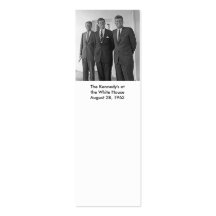 The Kennedy's at the White House,August 28, 1963 Business Card