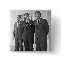 The Kennedy's at the White House,August 28, 1963 Pinback Button