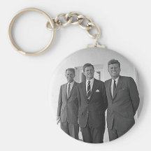The Kennedy's at the White House,August 28, 1963 Key Chains