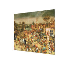 The Kermesse of the Feast of St. George canvas prints