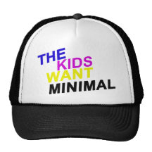 The Kids Want Minimal Cap Hat
