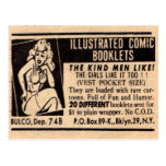 "The Kind Men Like" Postcard