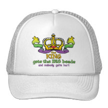 The King gets the BIG beads Hat