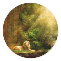 The King's Humility Sticker