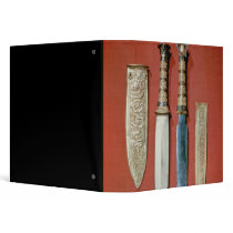The king's two daggers, from tomb of 3 ring binder