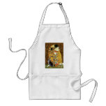 The Kiss - Boston Terrier #4 Aprons
