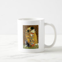 The Kiss - Boston Terrier #4 Coffee Mug