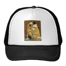 The Kiss - Boston Terrier #4 Hats