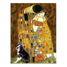 The Kiss - Boston Terrier #4 Postcards