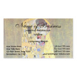 The Kiss by Gustav Klimt Business Card Template