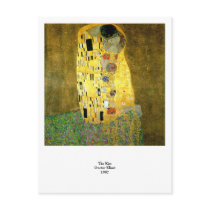 The Kiss by Gustav Klimt Post Cards