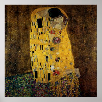 The Kiss by Gustav Klimt Posters