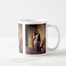 The Kiss By Hayez Francesco Coffee Mug